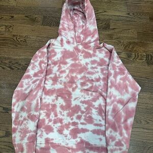 Lululemon All Yours Pink Tie-Dye Hoodie Size 6